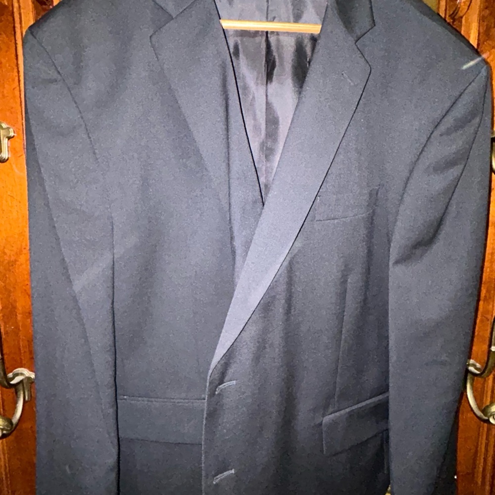 Men's Stafford Black Sports Coat